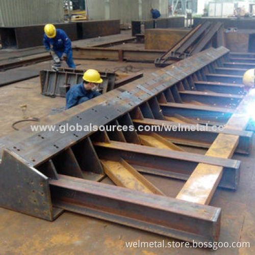Metro Station and Airport Steel Welding Work Equipment with 40-60um Middle Paint Two Coat